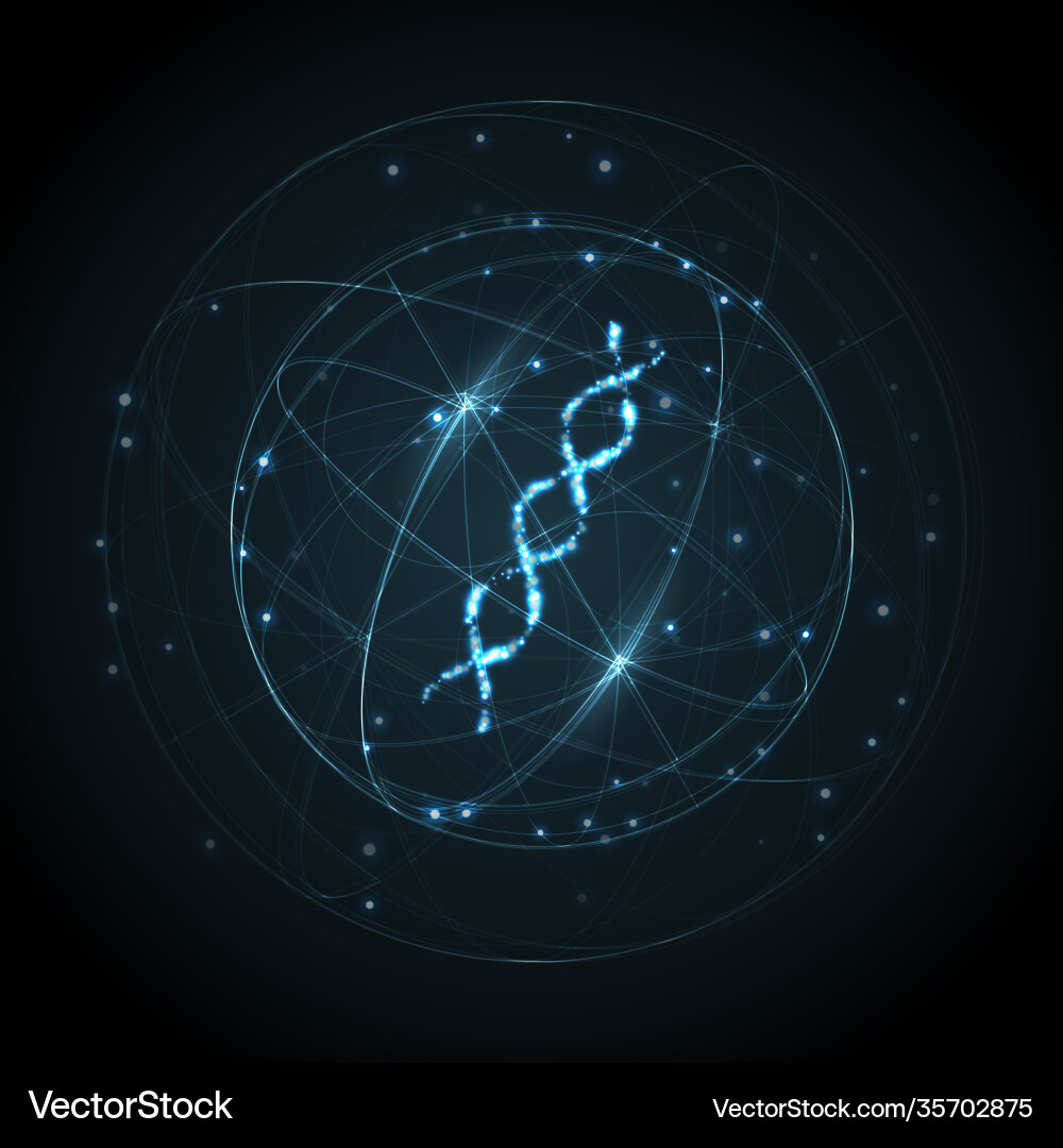 Science template for your design Royalty Free Vector Image