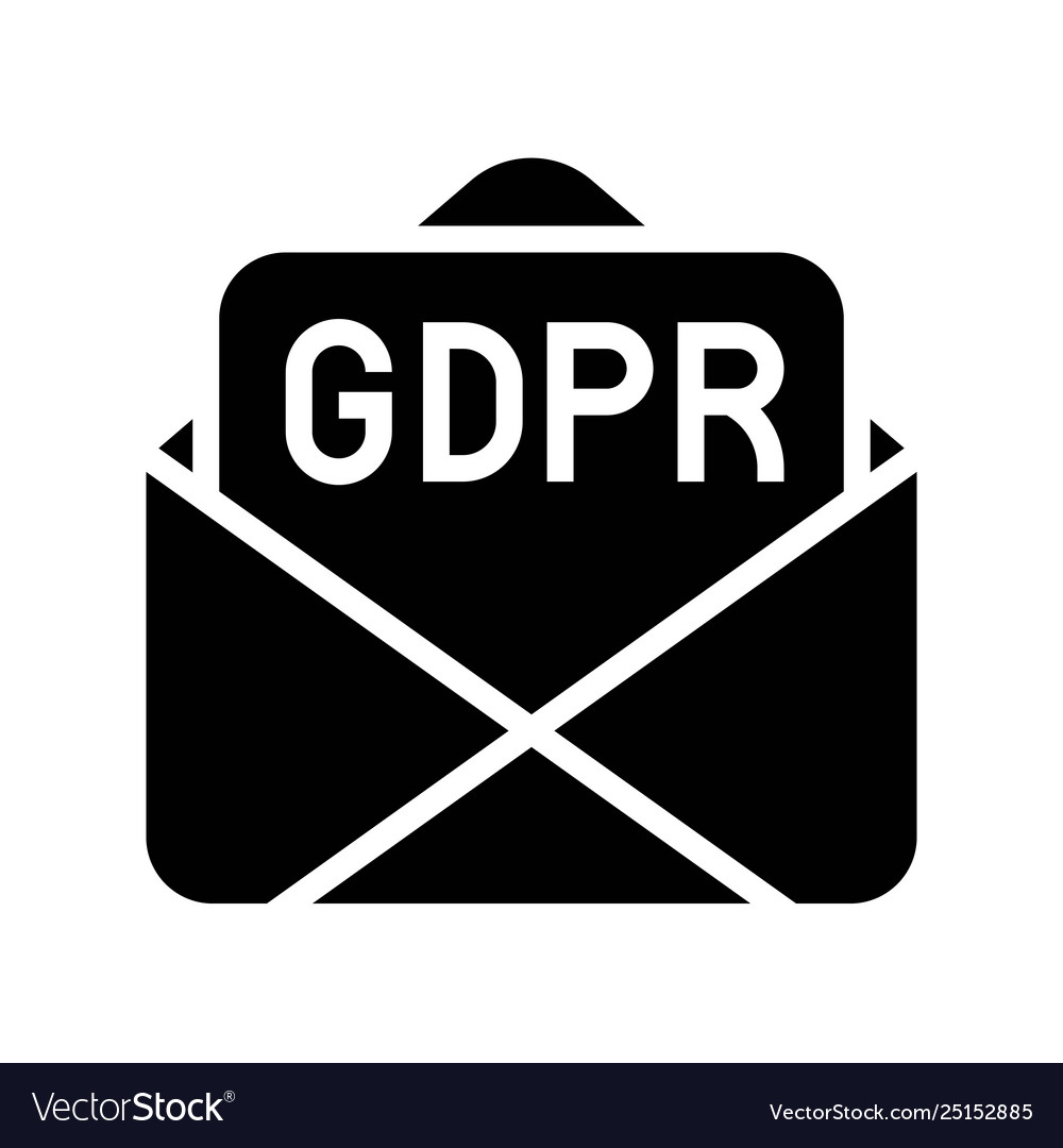 Gdpr general data protection regulation icon