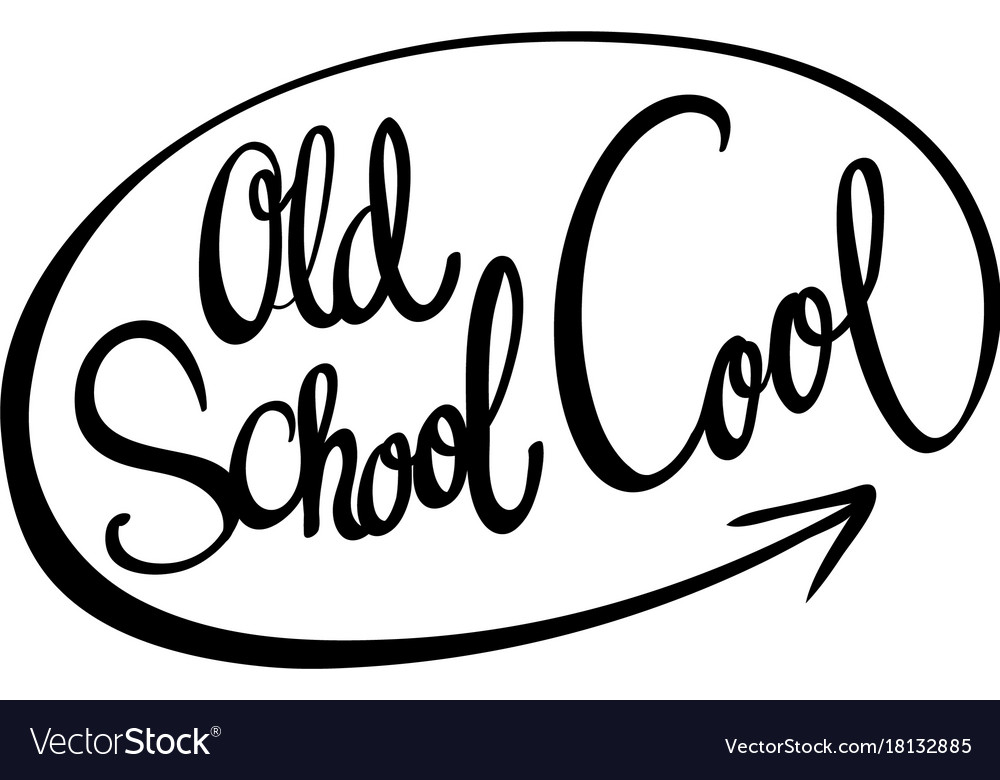 Old school stamp Royalty Free Vector Image - VectorStock