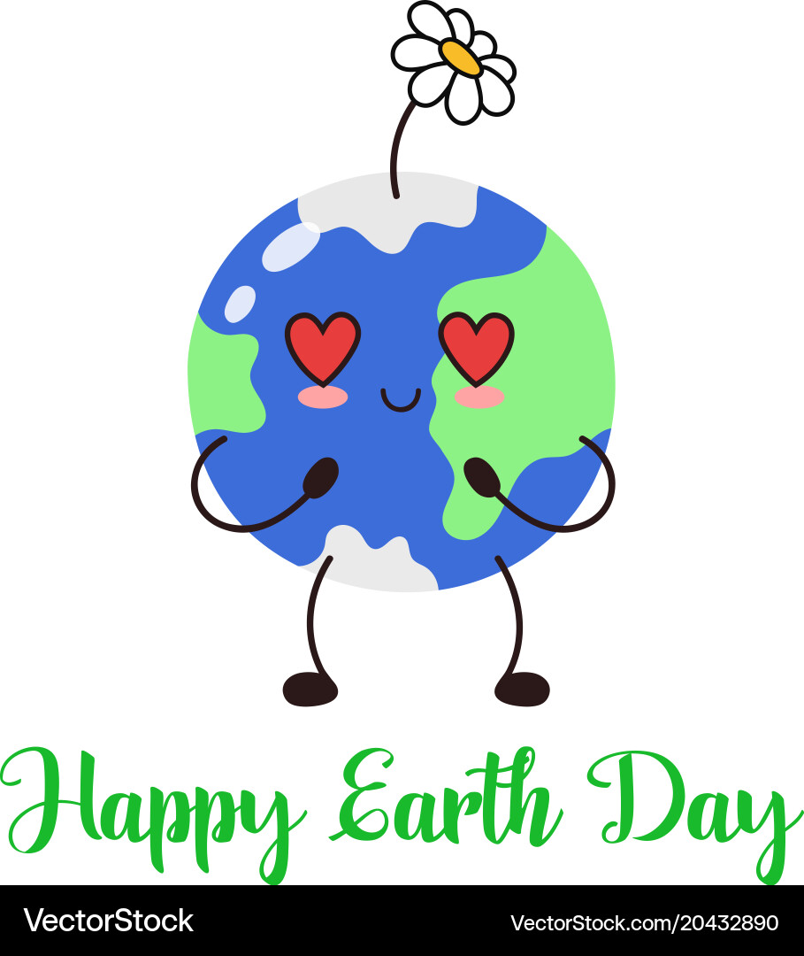 Earth Day 22 April Banner Royalty Free Vector Image