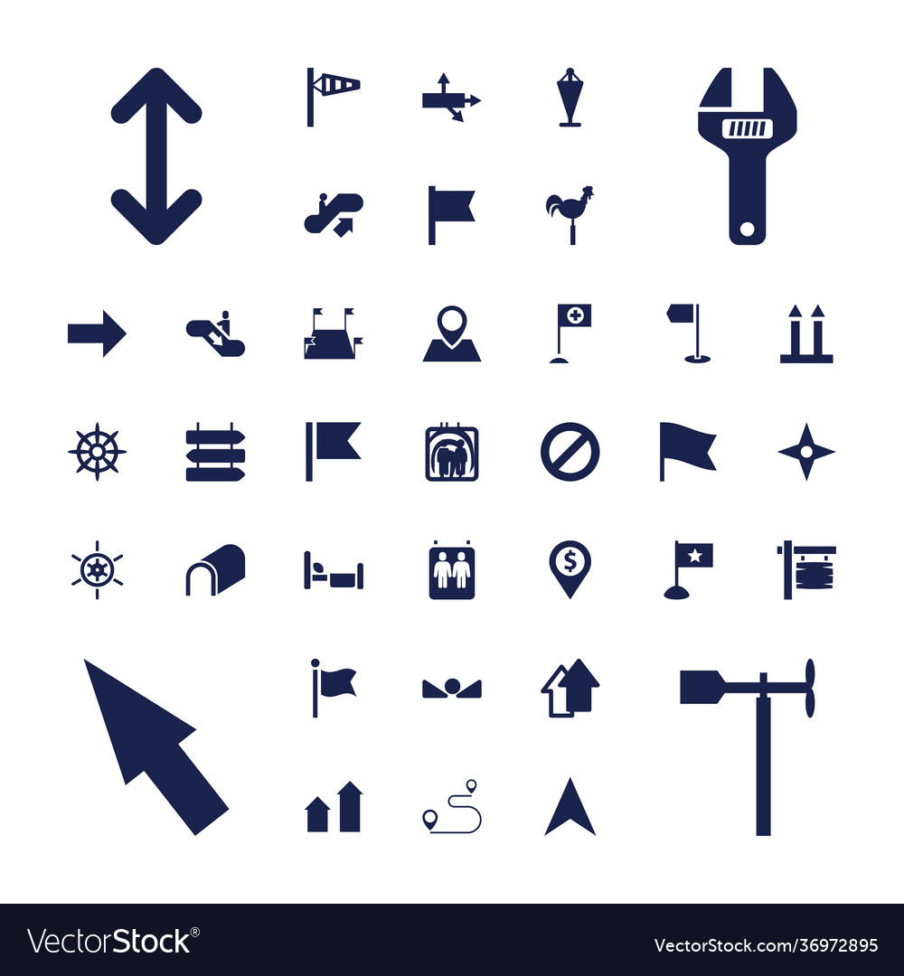 Direction icons