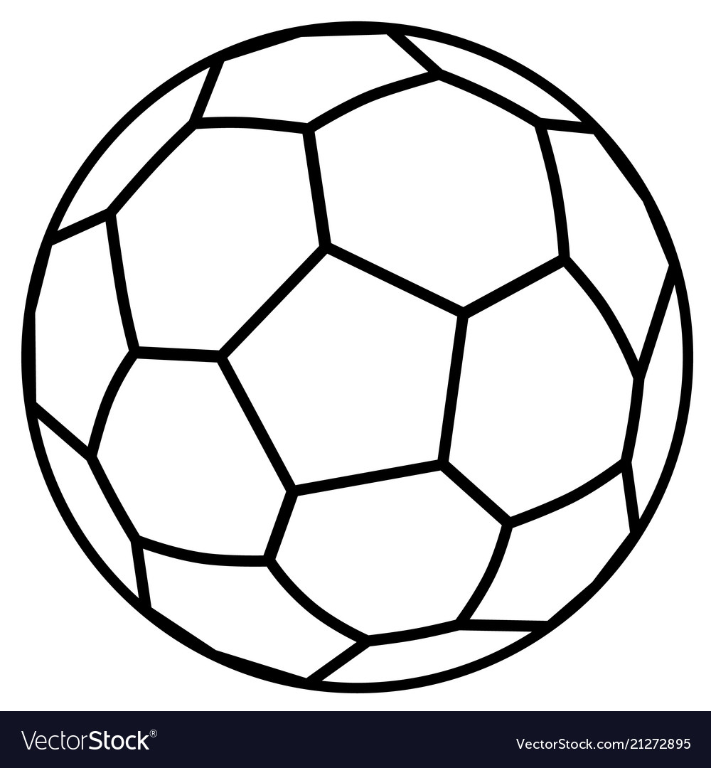 football outline