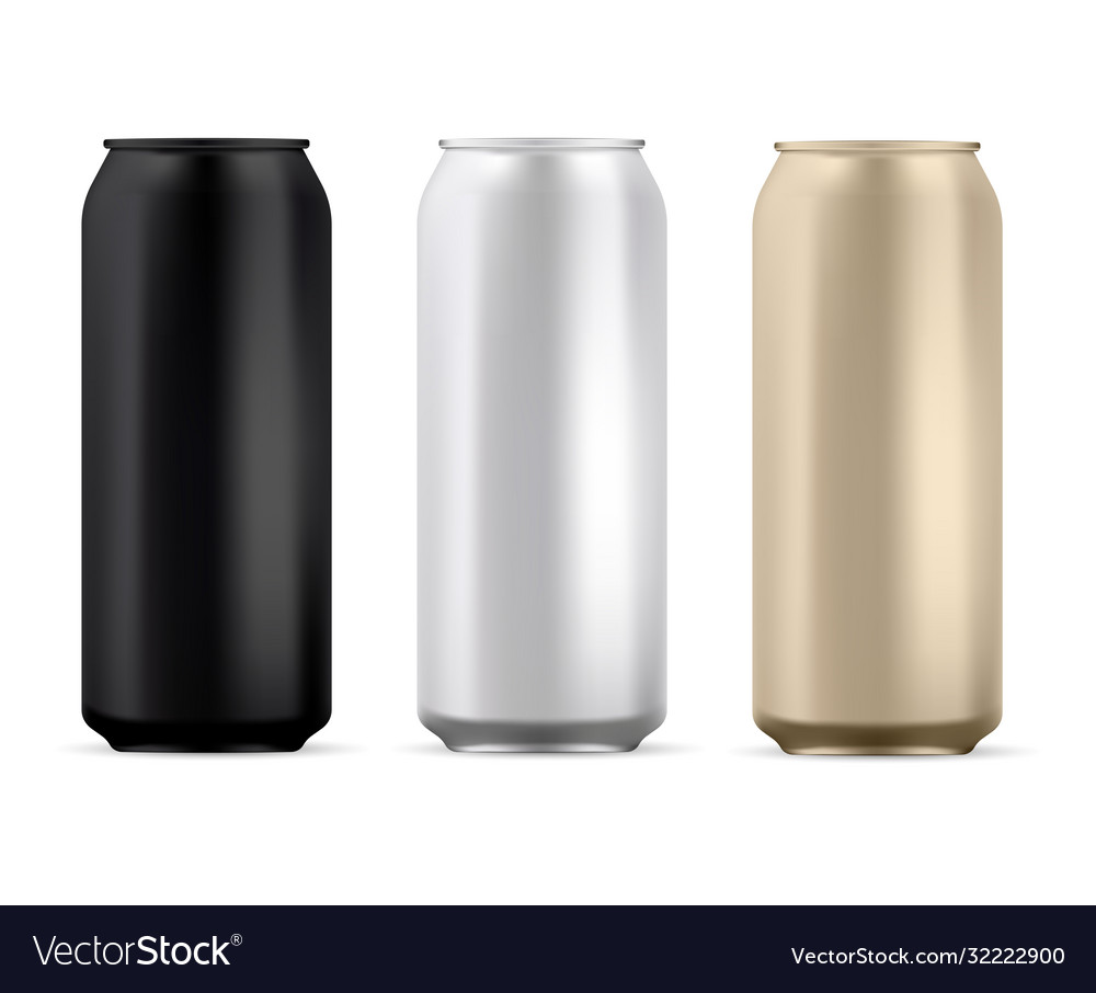 blank soda can