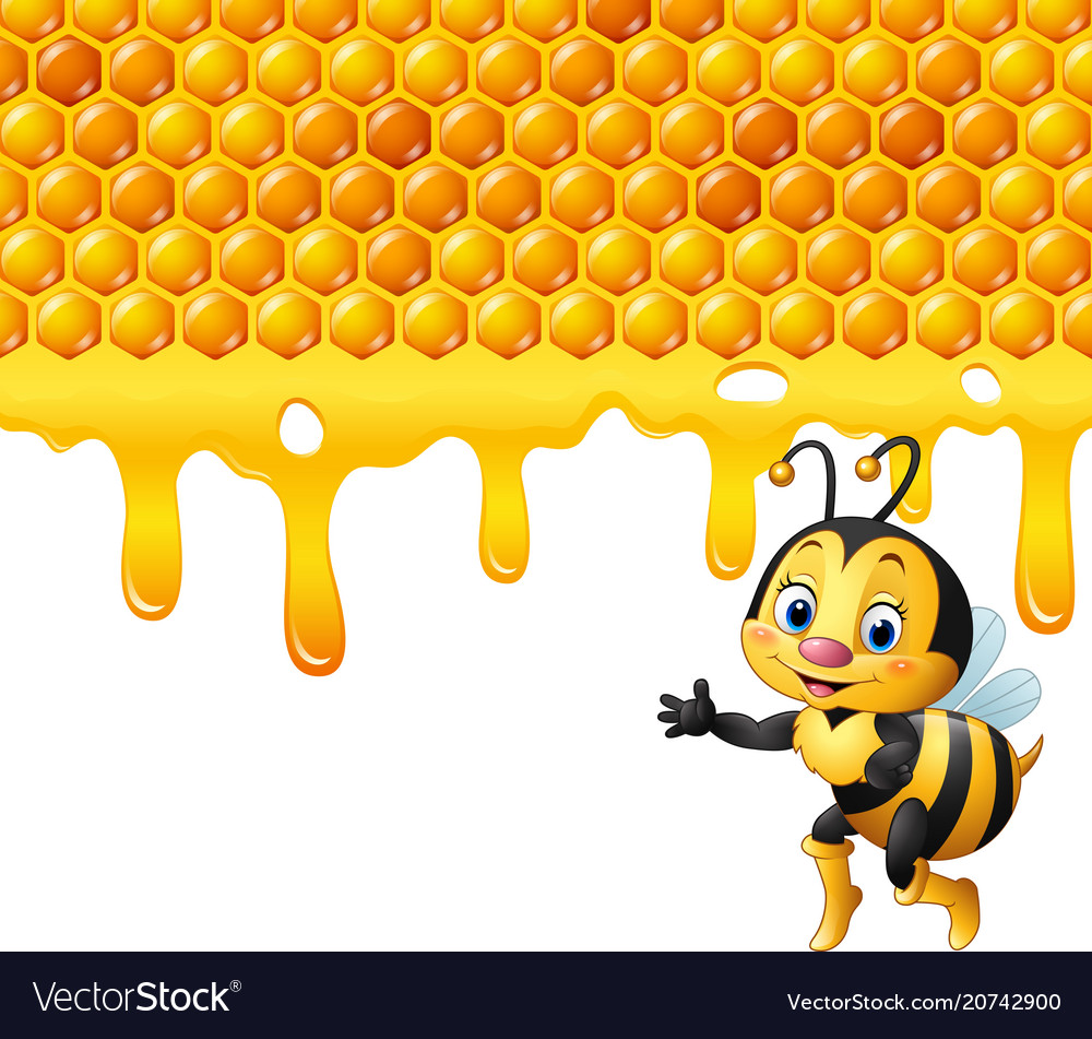 Cartoon Beehive Honeycomb - cartoon media