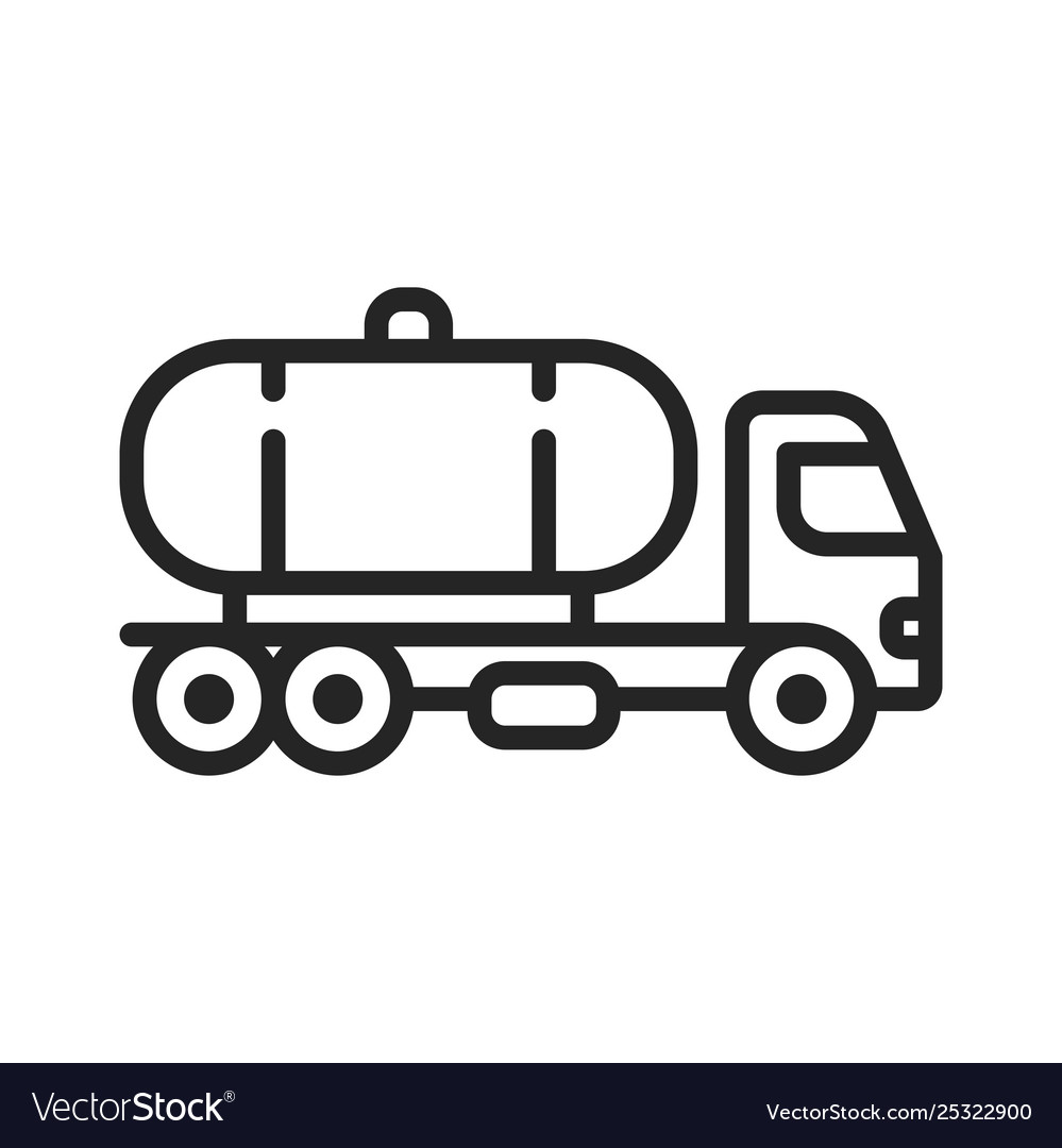 Tank Truck Symbol