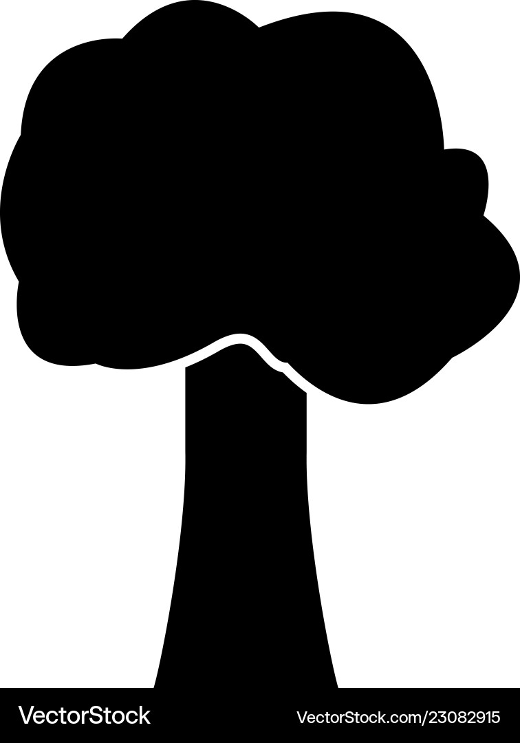 Tree icon Royalty Free Vector Image - VectorStock