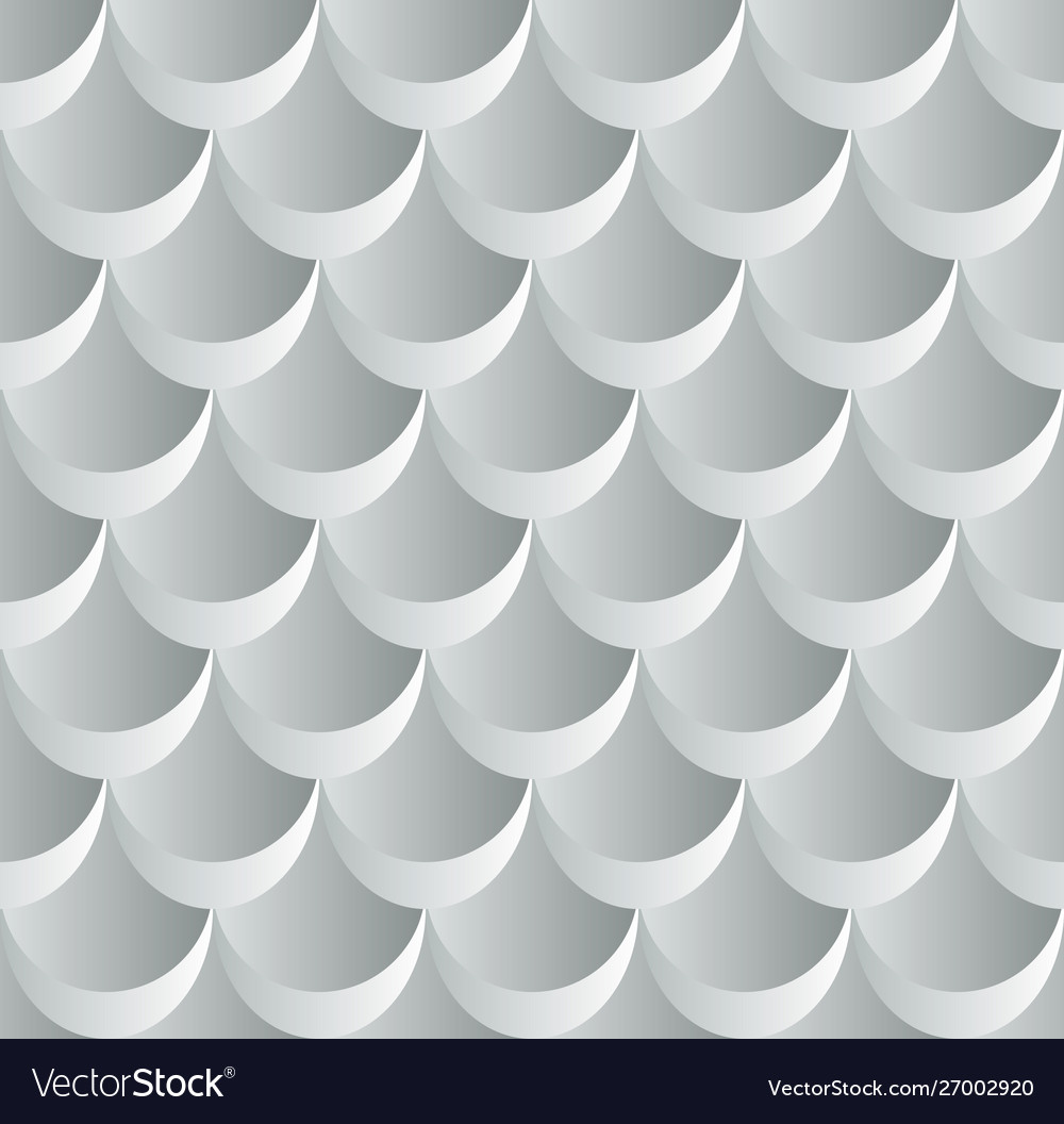 3d background with circle shapes seamless pattern Vector Image