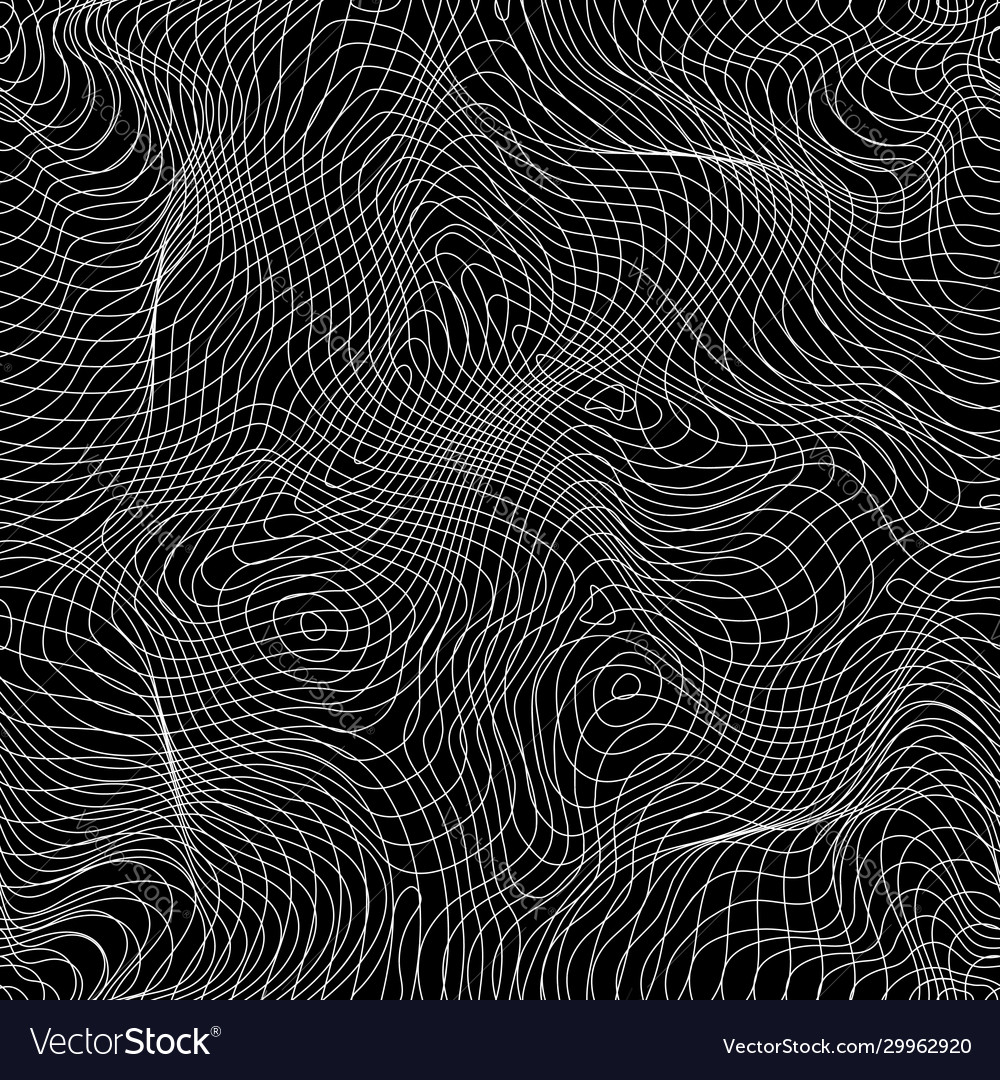 Abstract dynamical rippled surface seamless Vector Image