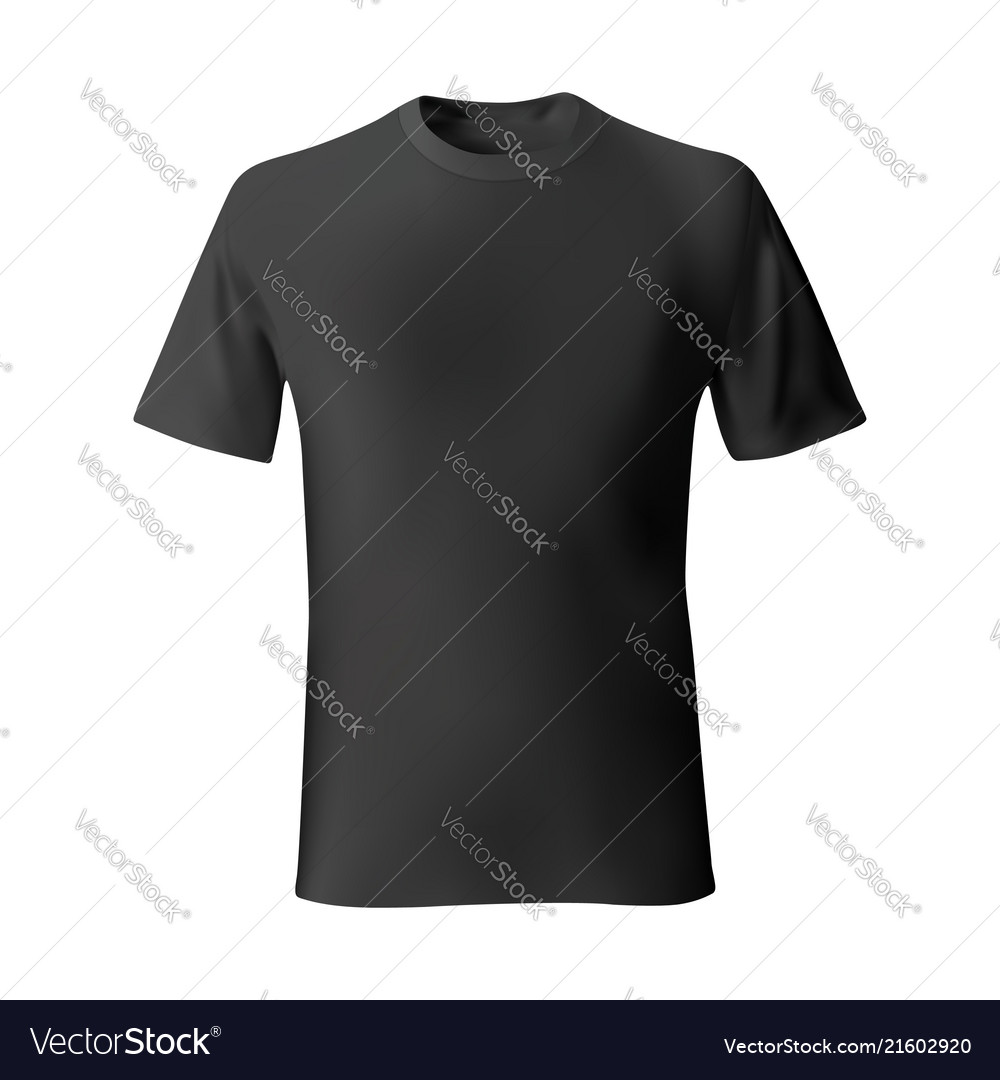 mens black t shirt