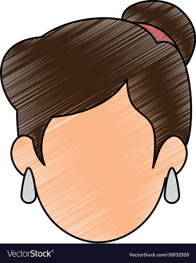 Woman face icon Royalty Free Vector Image - VectorStock