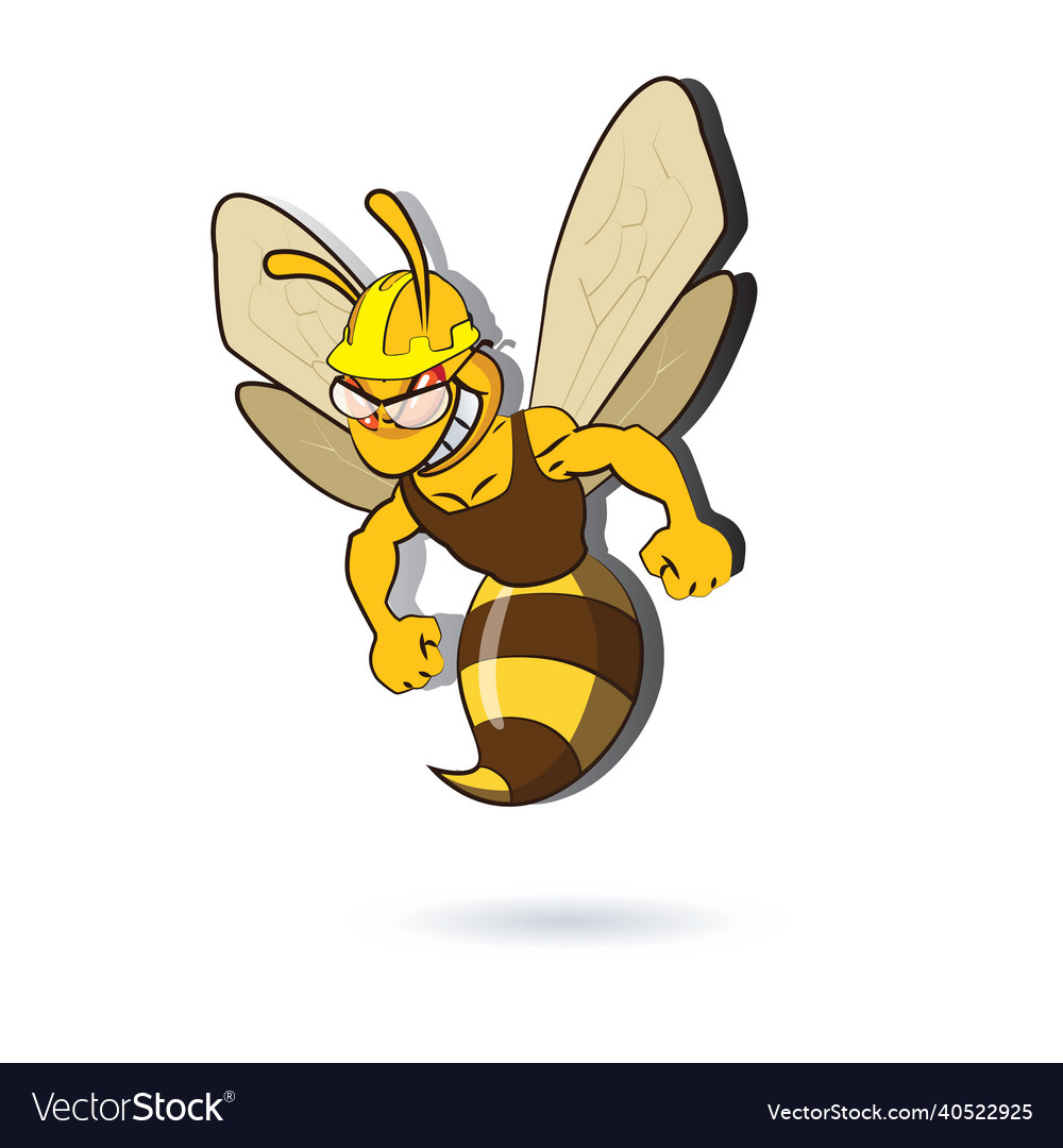 Worker bee Royalty Free Vector Image - VectorStock