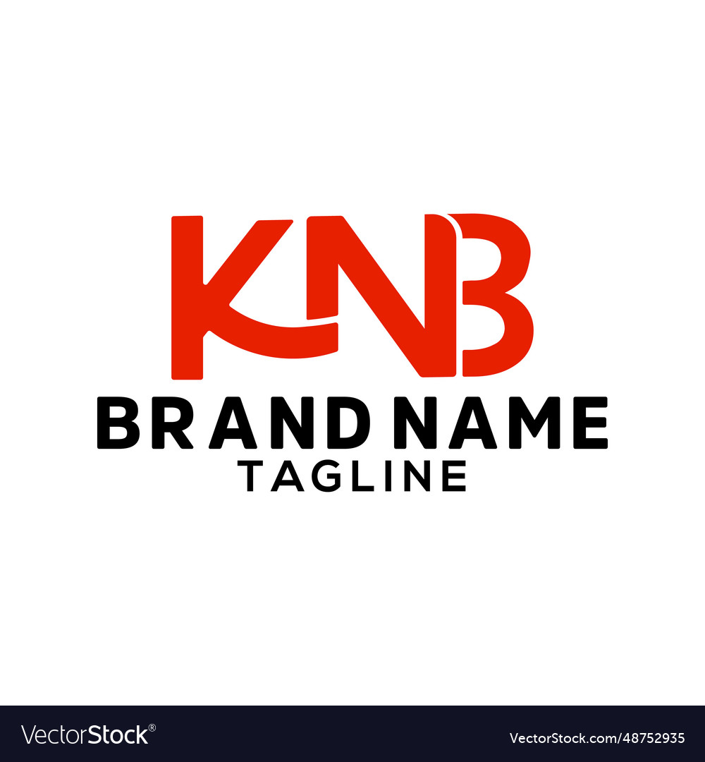 KNB logo. KNB letter. KNB letter logo design. Initials KNB logo linked with  circle and uppercase monogram logo. KNB typography for technology, business  and real estate brand. 9027794 Vector Art at Vecteezy