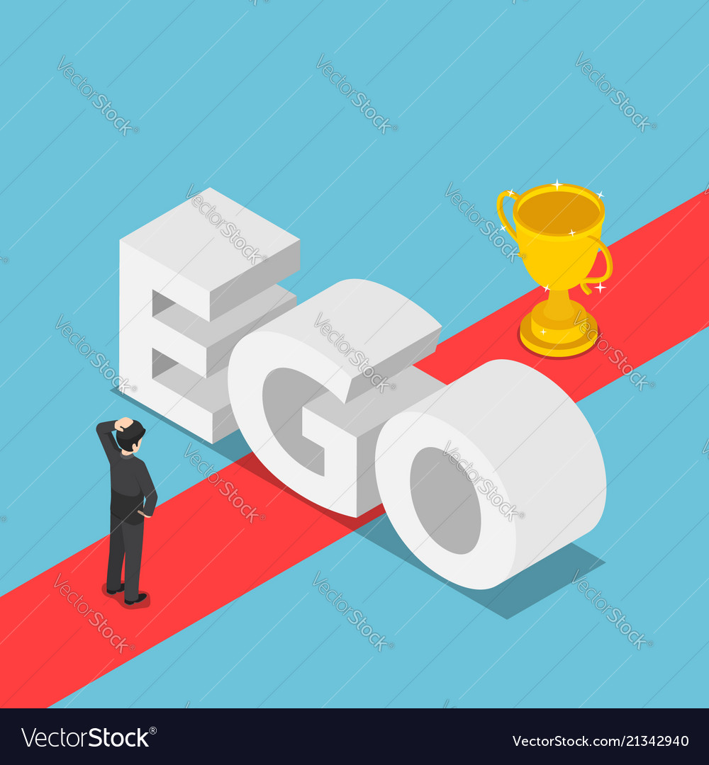 isometric businessmen was obstructed