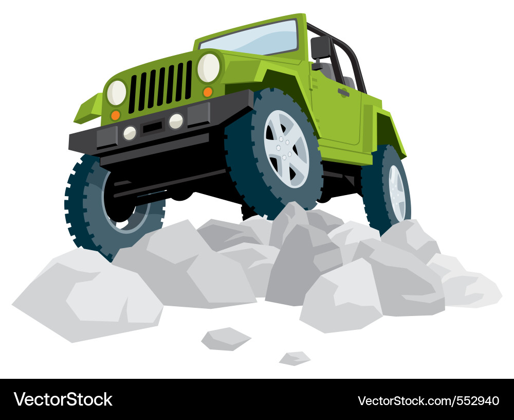 Offroad Royalty Free Vector Image - VectorStock