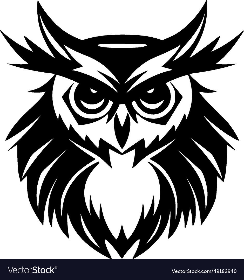 Owl - high quality logo ideal for t-shirt