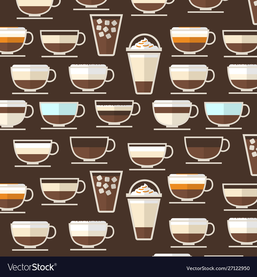 Coffee type Royalty Free Vector Image - VectorStock