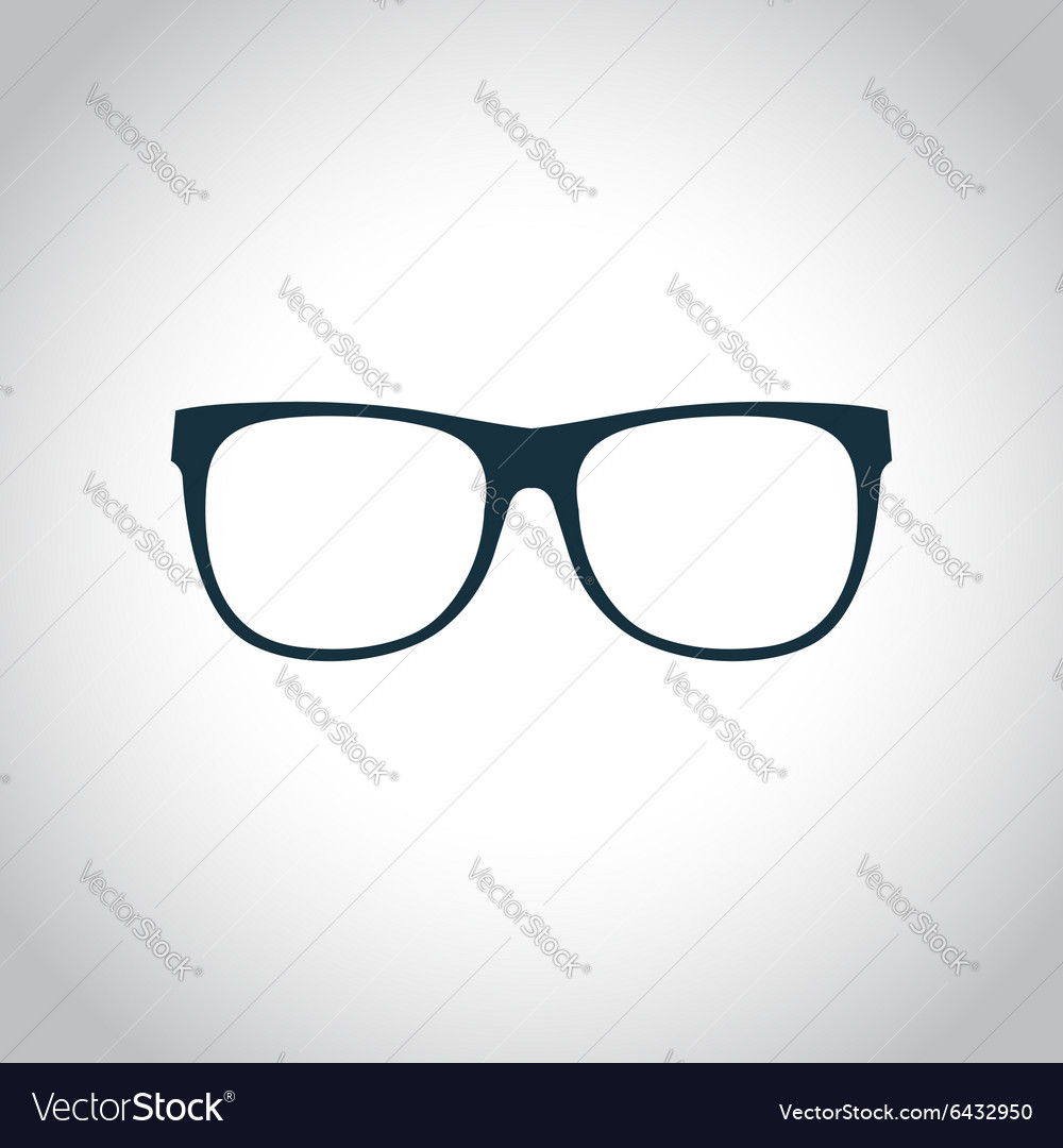 Eyeglasses Black Icon Royalty Free Vector Image 0289