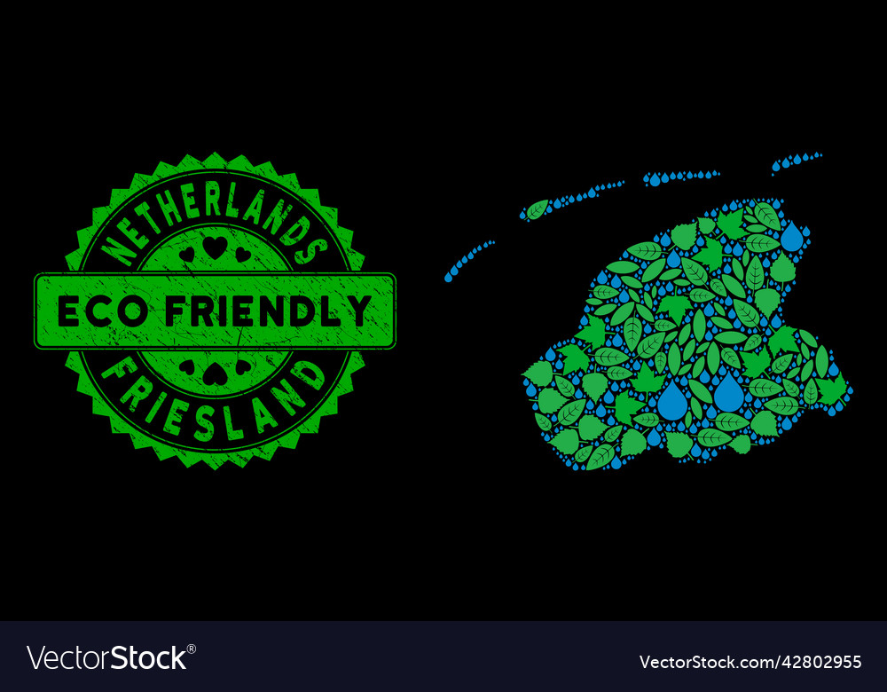 Eco green composition friesland province