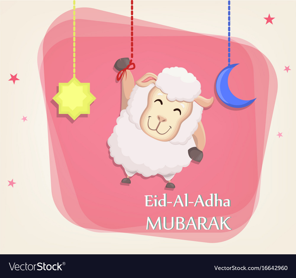 Festival Of Sacrifice Eid Al-adha Traditional Vector Image