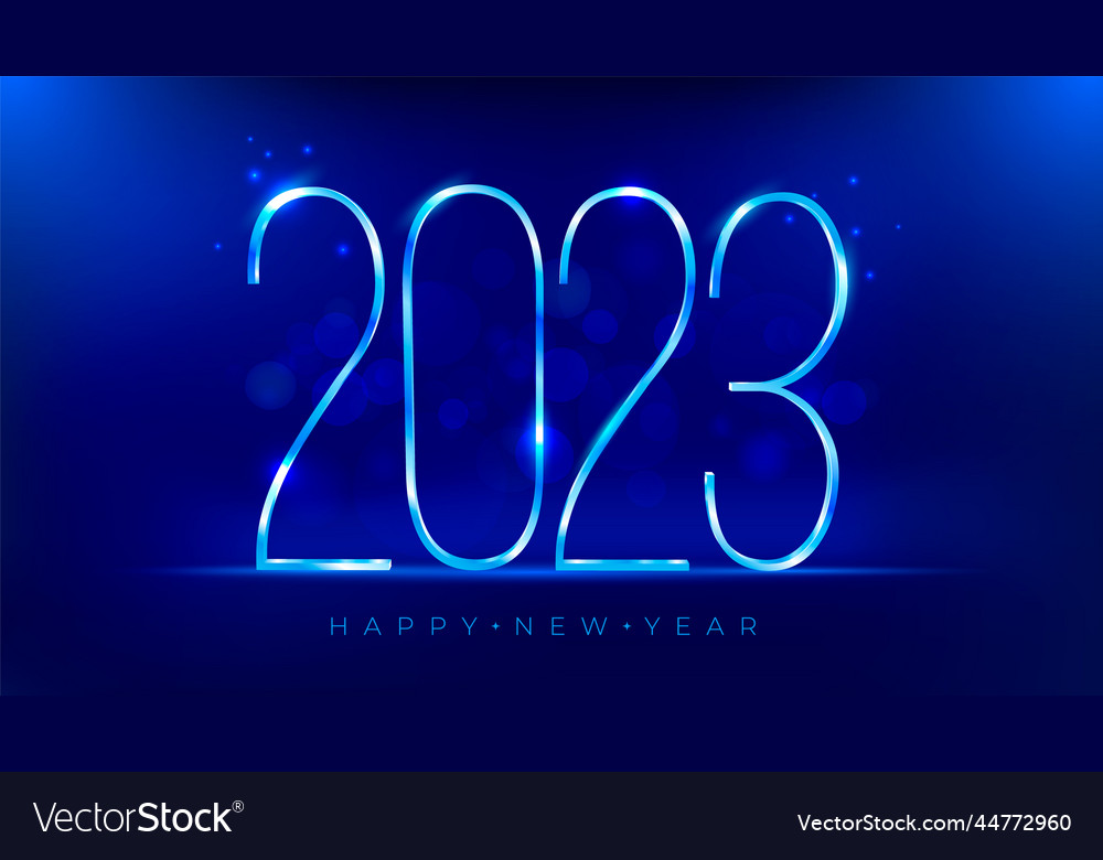 Happy new year 2022 greeting card design template Vector Image