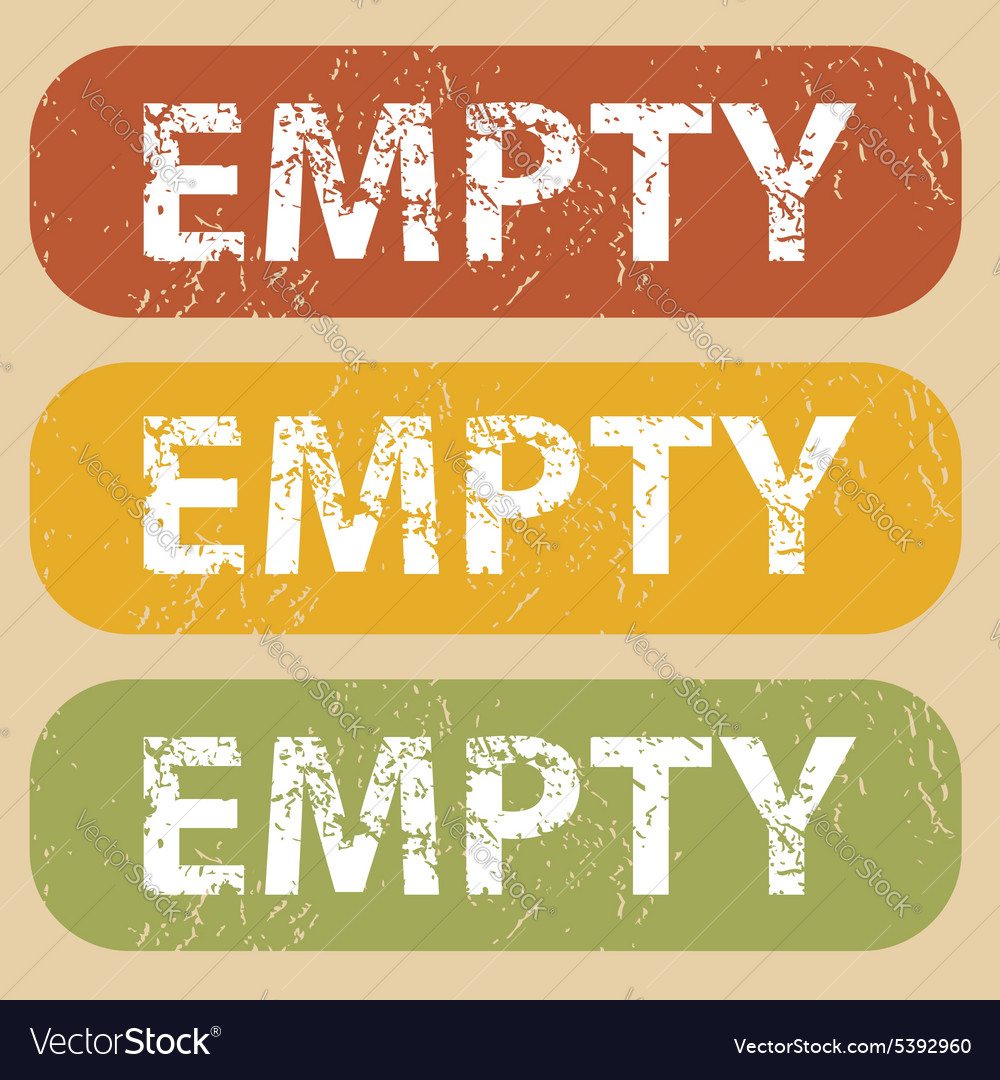 Empty words. Фото слово empty. empty stamp.