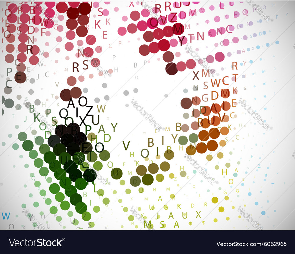 Digital program code Royalty Free Vector Image