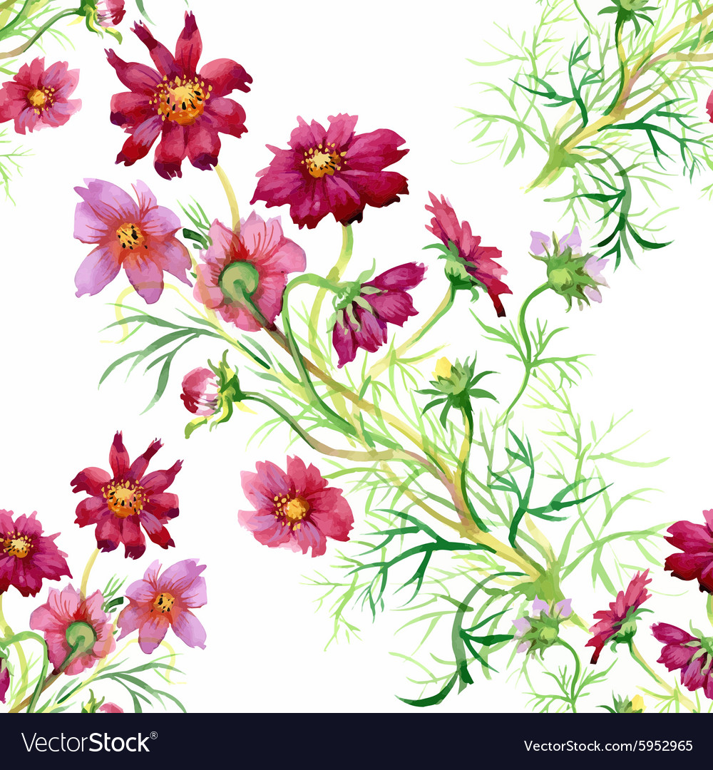 Floral and decorative background design