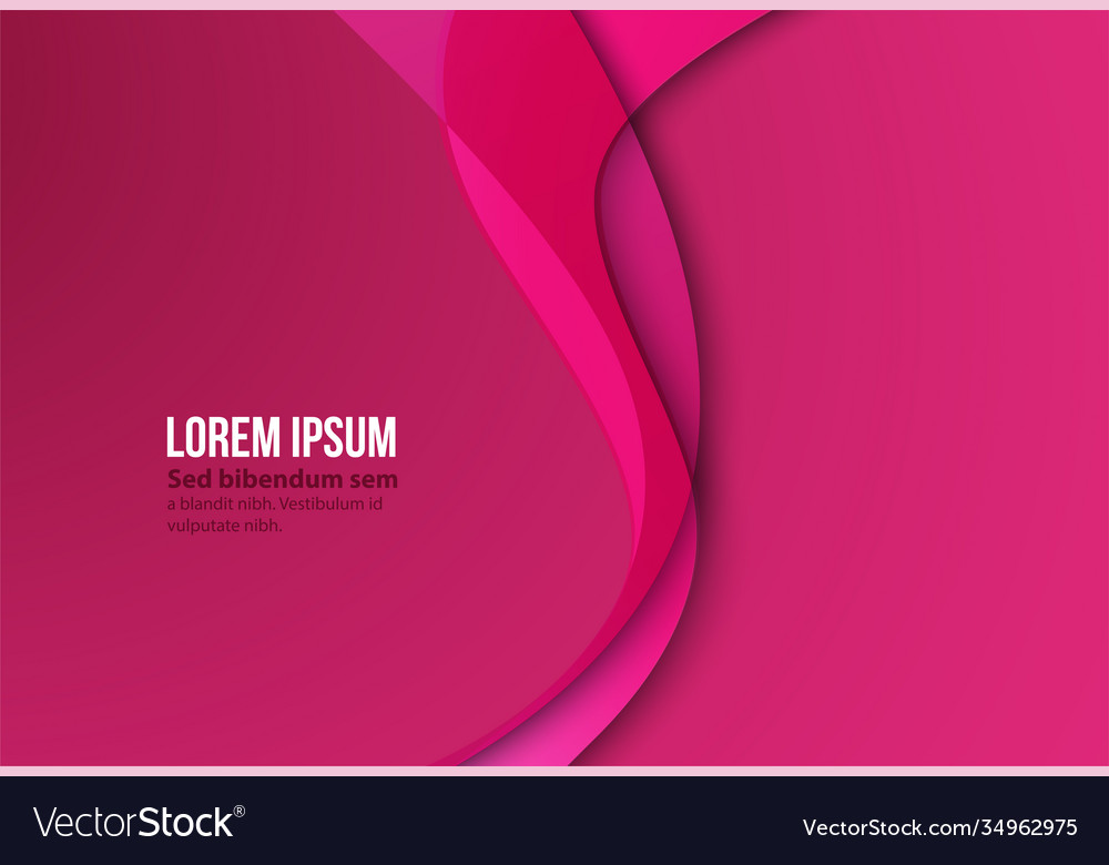 Abstract header blue pink orange wave vector image Abstract header blue pink orange wave