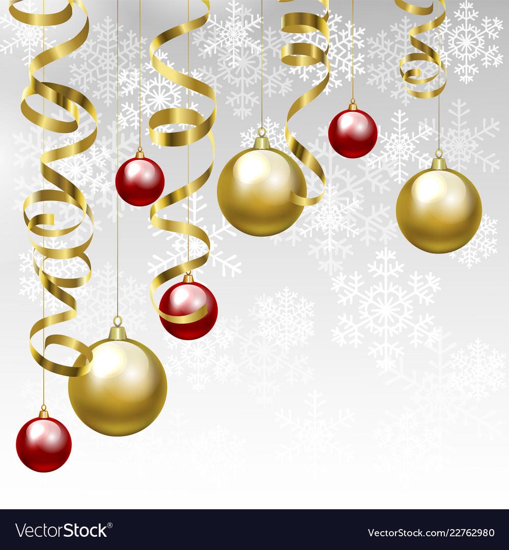 Christmas baubles Royalty Free Vector 