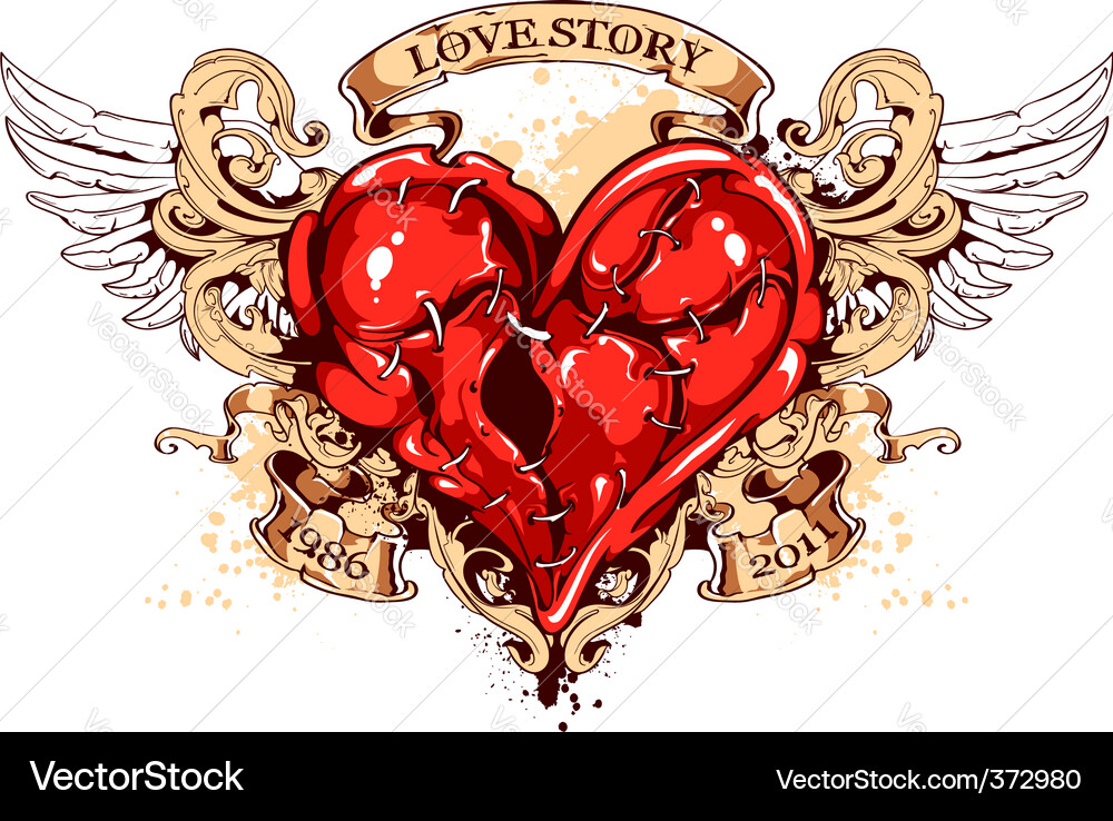Heart Royalty Free Vector Image - VectorStock