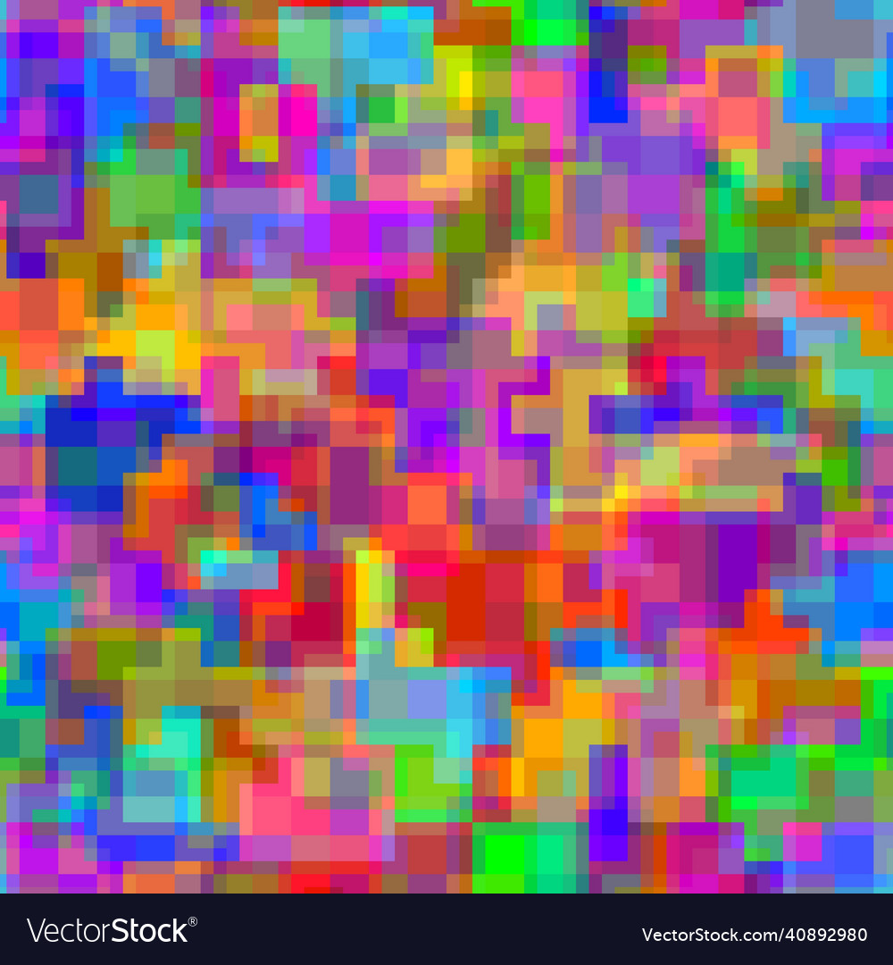 Random seamless mosaic pattern in toy candy Vector Image