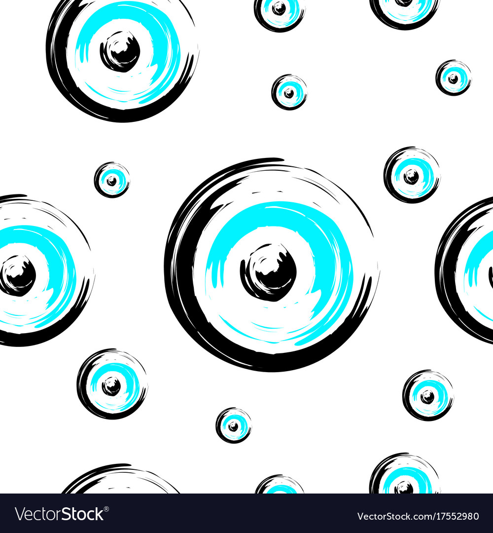 Seamless tileable texture with greek evil eye Vector Image