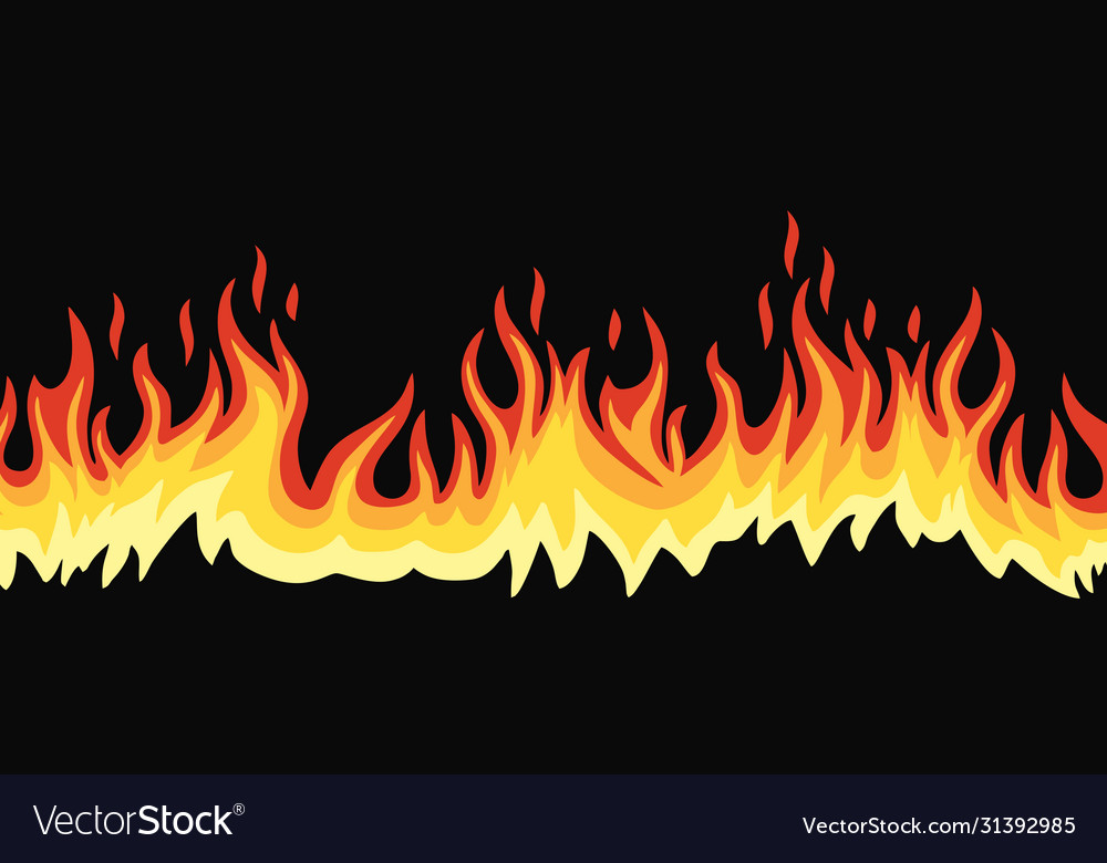 Black vector fire flame design element vector illustration © blumer1979  (#7789681)