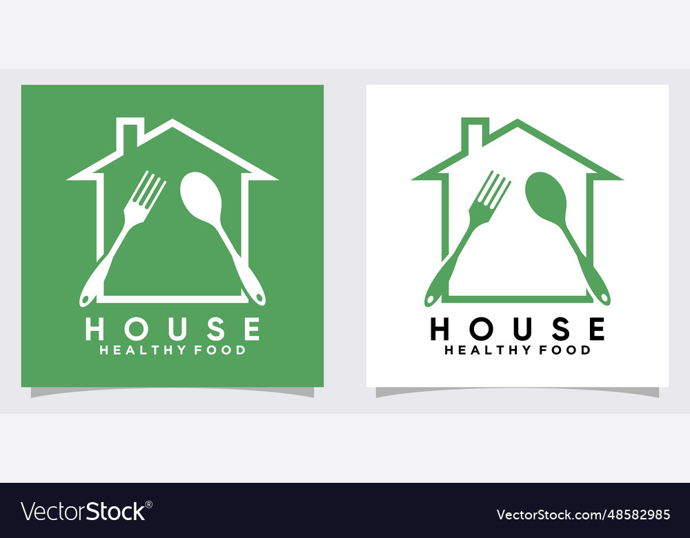 House food logo design with style and creative