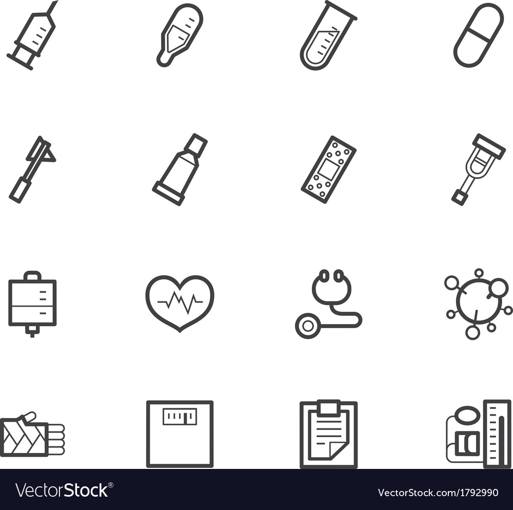 Hospital Icon set Hospital Icon set