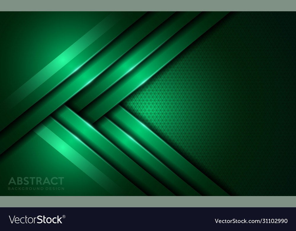 Modern futuristic green background design graphic Vector Image