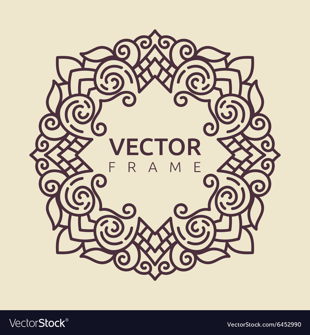 Monogram Royalty Free Vector Image - VectorStock