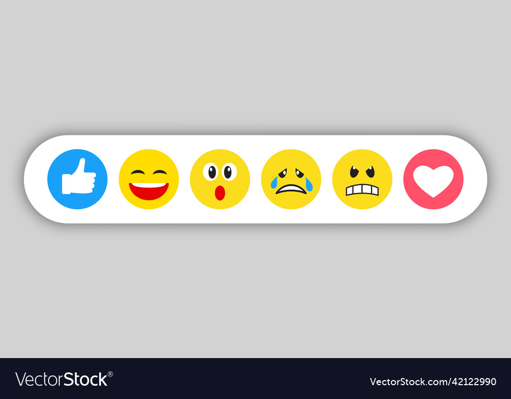 Premium Vector  Emoji yellow flat cartoon sticker big set