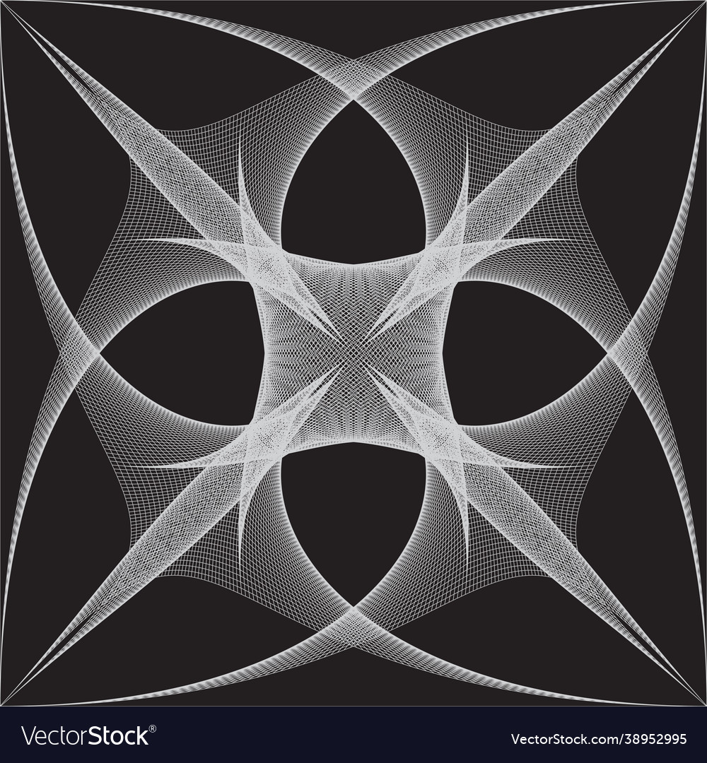 Abstract openwork paint background with nets Vector Image