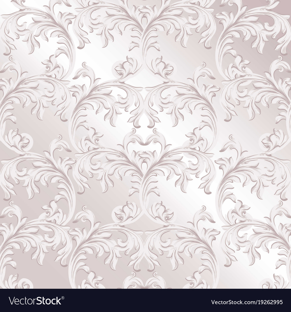 Baroque pattern background vintage