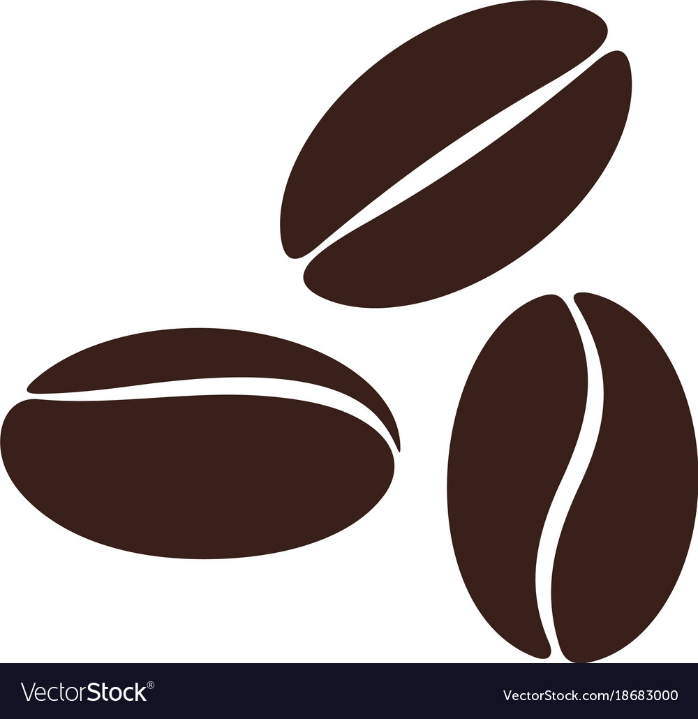 Download Coffee bean Royalty Free Vector Image - VectorStock