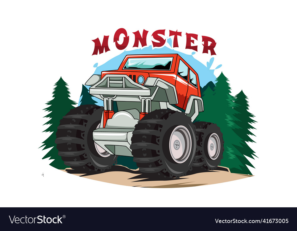 Bigfoot Is A Monster Truck, Bigfoot, Truck, Car PNG and Vector with  Transparent Background for Free Download