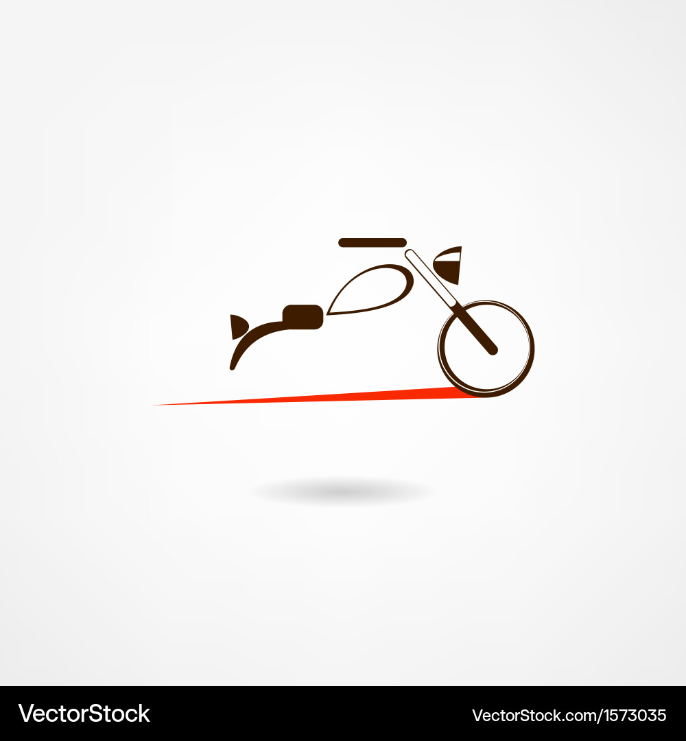 Motorcycle icon Royalty Free Vector Image - VectorStock