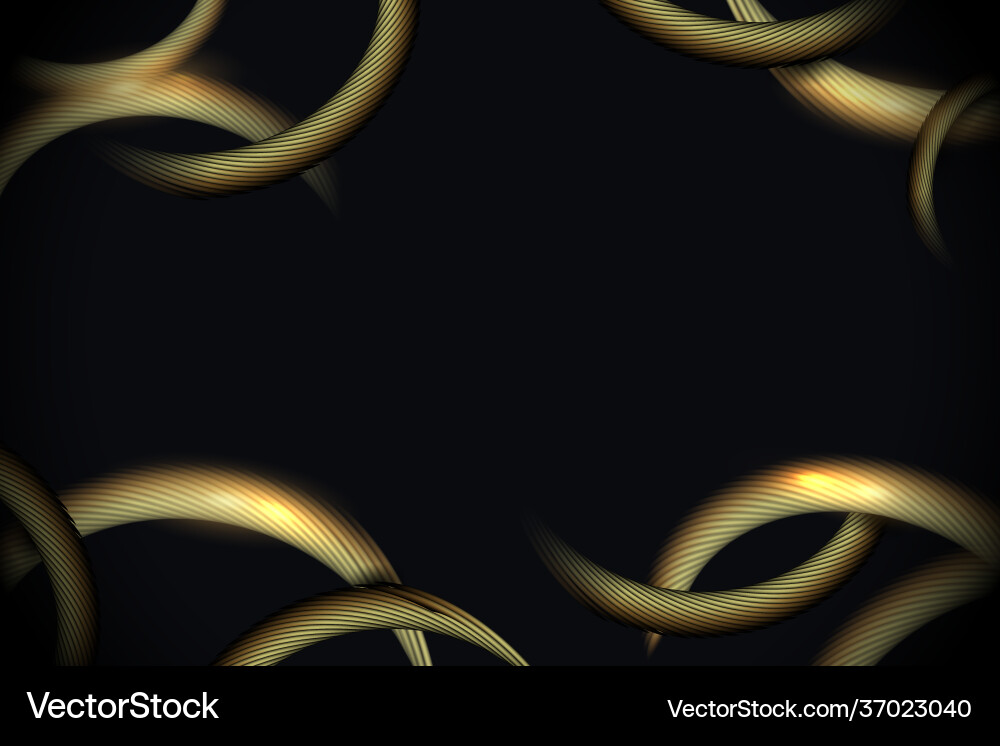 Abstract gold nautical rope pattern luxury concept
