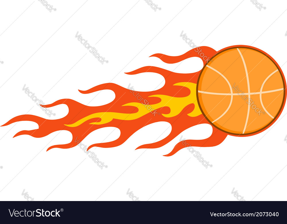 Cartoon basketball Royalty Free Vector Image - VectorStock