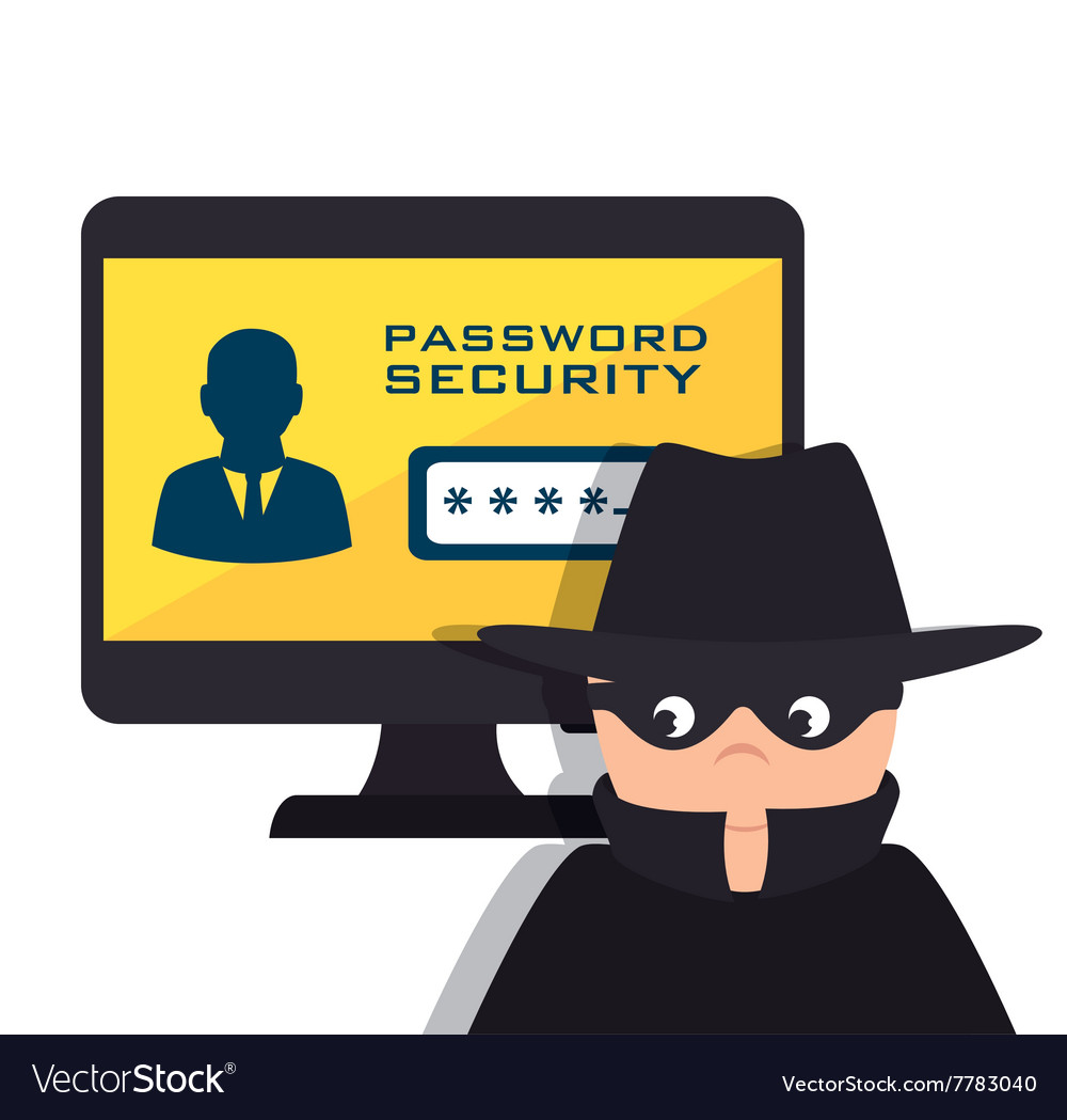 Security system design Royalty Free Vector Image