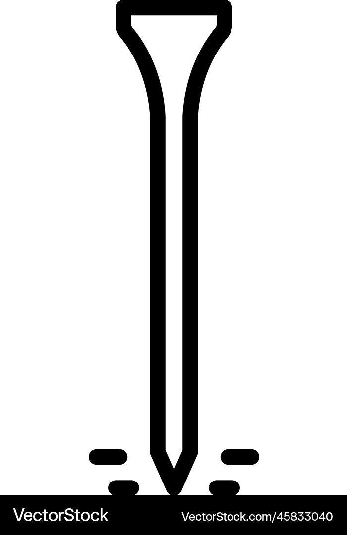 Tee Line Vector Tee Royalty Free Vector Image - VectorStock