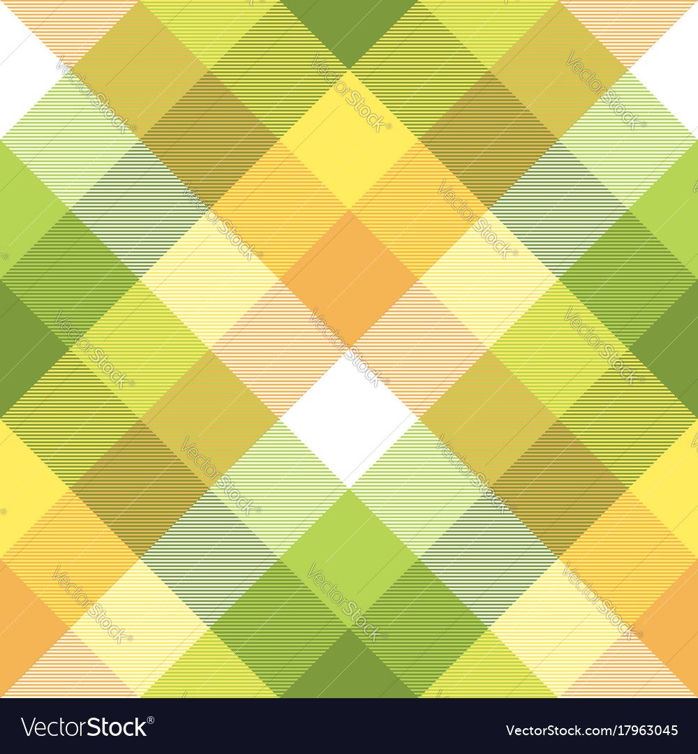 Color plaid tablecloths seamless fabric texture Vector Image