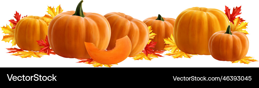 Halloween realistic composition Royalty Free Vector Image