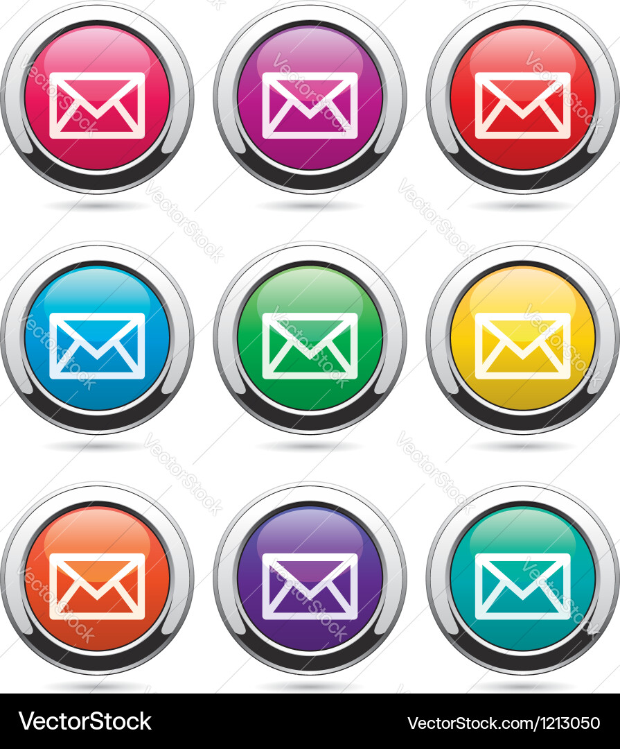 Buttons Royalty Free Vector Image - VectorStock